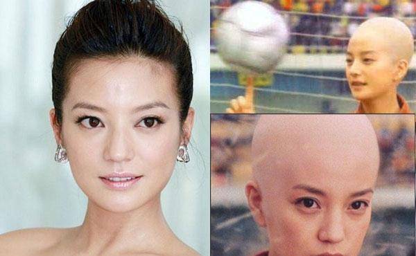 影视剧里的女明星光头形象你都见过吗?总有你意想不到的!