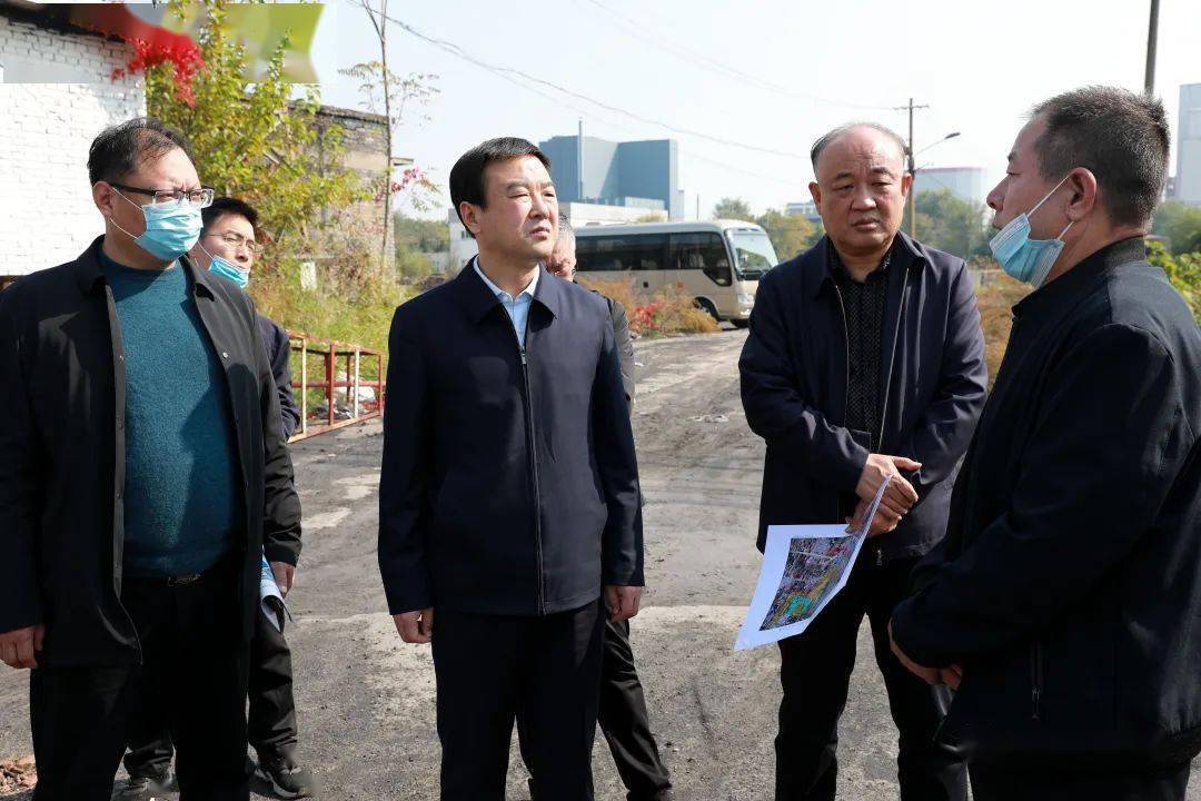 杜斌一行先后来到中民海富冷链食品加工,襄汾环保高科技产业园,山西