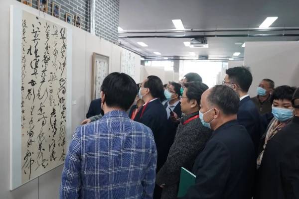 第二届“交能杯”全国书法名家作品邀请展开幕_奉贤_展览_文化园