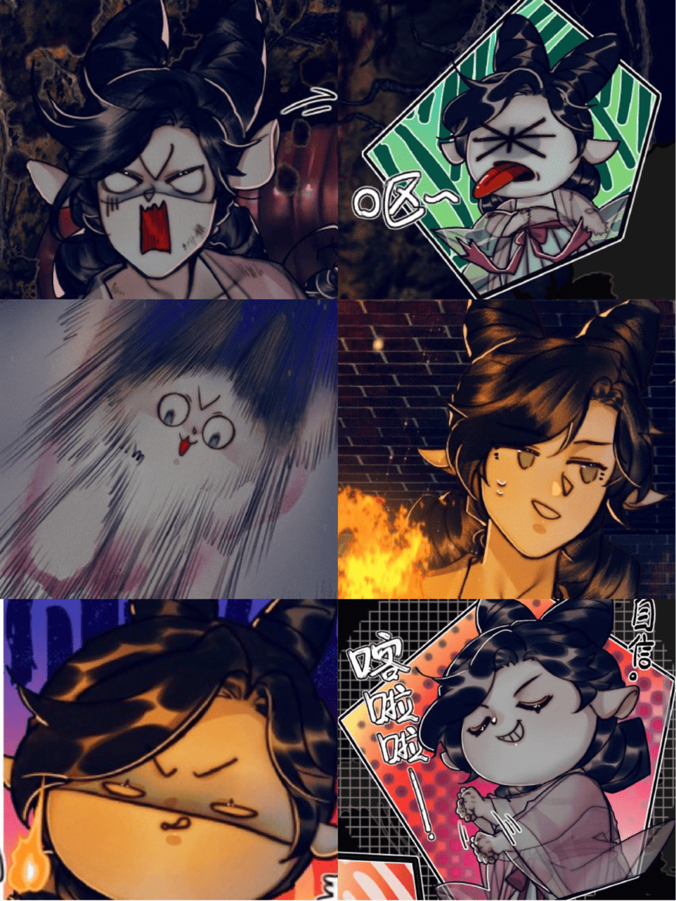 天官赐福:风师扔错点数,闺蜜组地下大冒险,太子风师表情包大赏_谢怜便