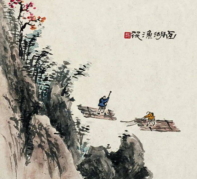 那位老先生画的《潮州八景》，笔下有功夫