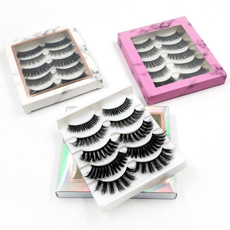 仙子毛分段式假睫毛代加工,混装立体浓密嫁接眼睫毛工厂madihah玛蒂哈