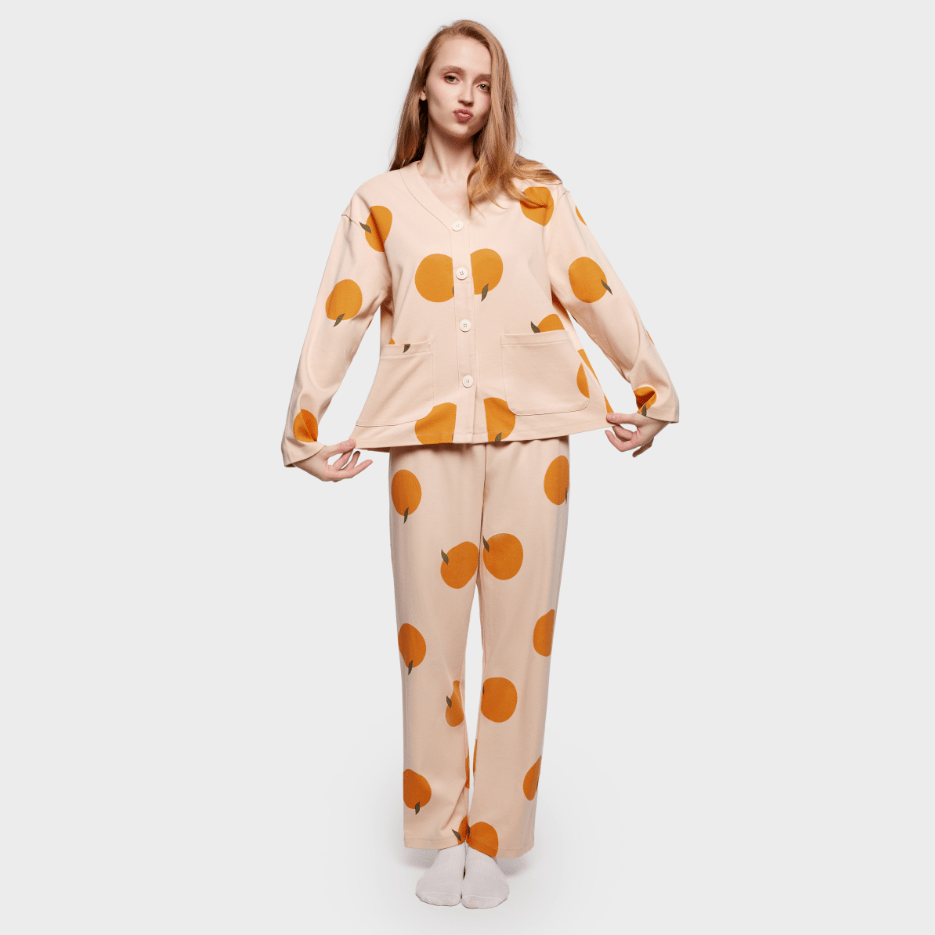 6ixty8ight | 初秋3套睡衣 ,宅家也能快乐翻倍~_家居服_图案_笑脸