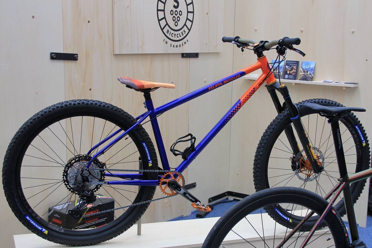 英国手工自行车展:精美涂装 定制硬尾图赏