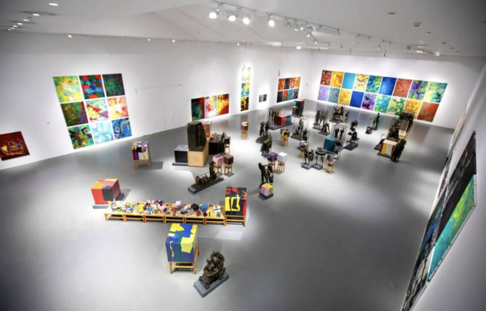 谁持彩练当空舞?李磊:以诗性抽象探寻宇宙、人生点滴_作品_展览_上海