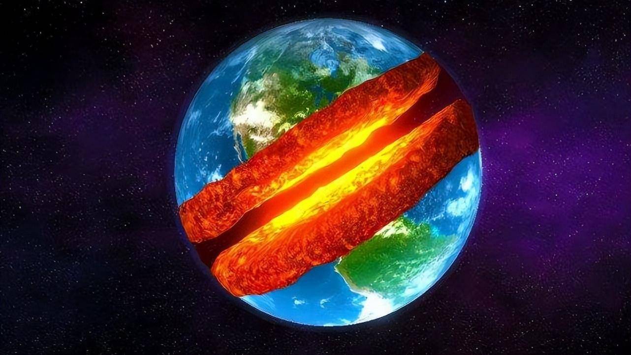 如果我有一把无限长的激光剑,把地球劈成两半会发生什么?