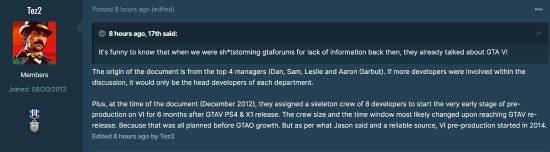 曝GTA6预开发阶段开始于2014年 团队仅有8名骨干