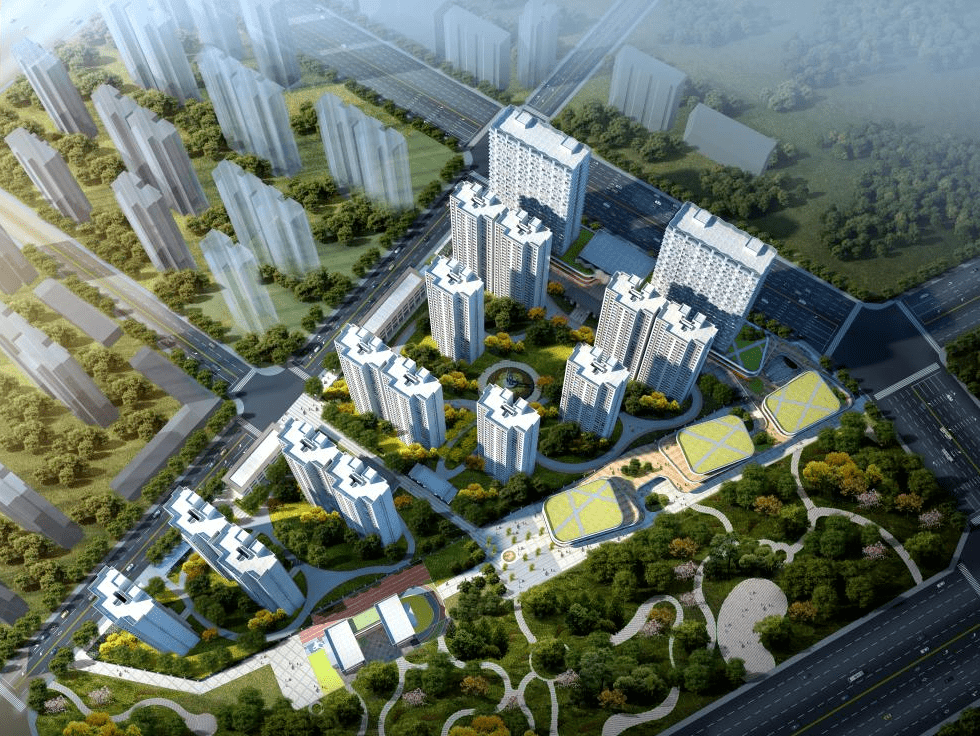 聚焦西安市"国家中心城市"战略位于雁塔区等驾坡街道总建筑面积约34