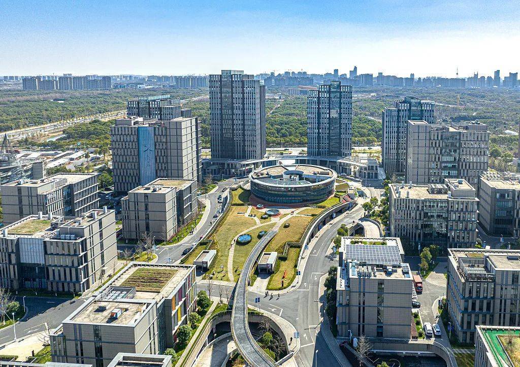 闵行经开区,莘庄工业区,马桥人工智能小镇和颛桥航天城