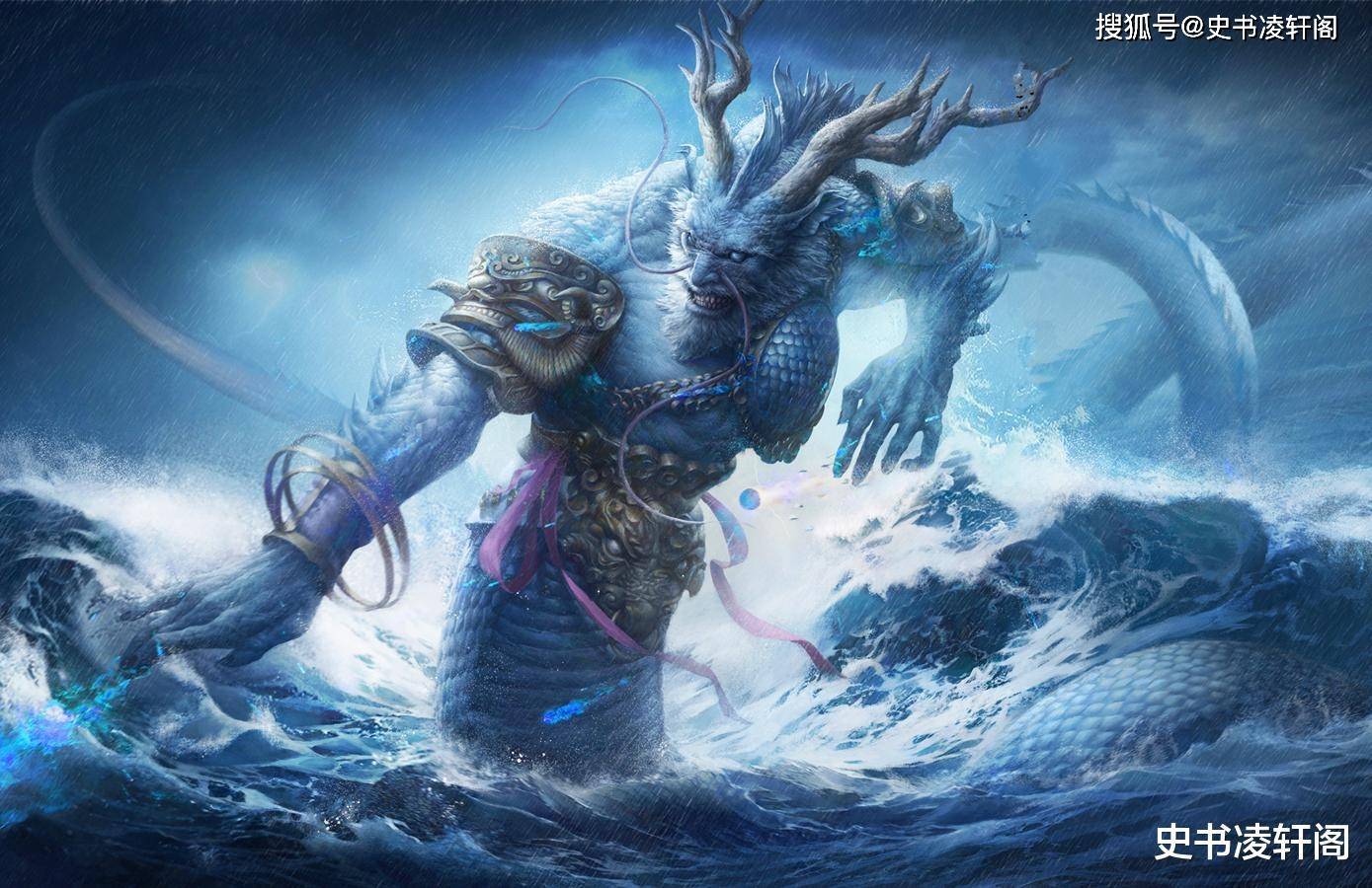 青龙吐云郁气,飞翔八极,周游四冥——《淮南子》上古十大神龙之四