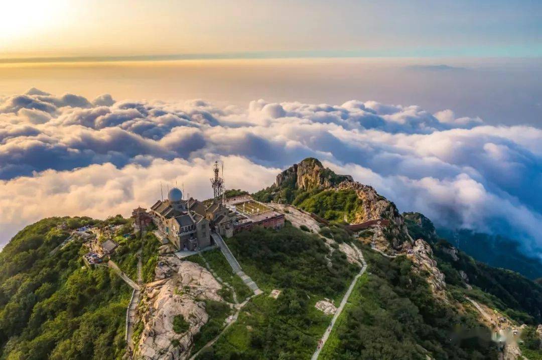 跟随摄影师镜头,一起领略泰山云海奇观_许斌_九江_景区
