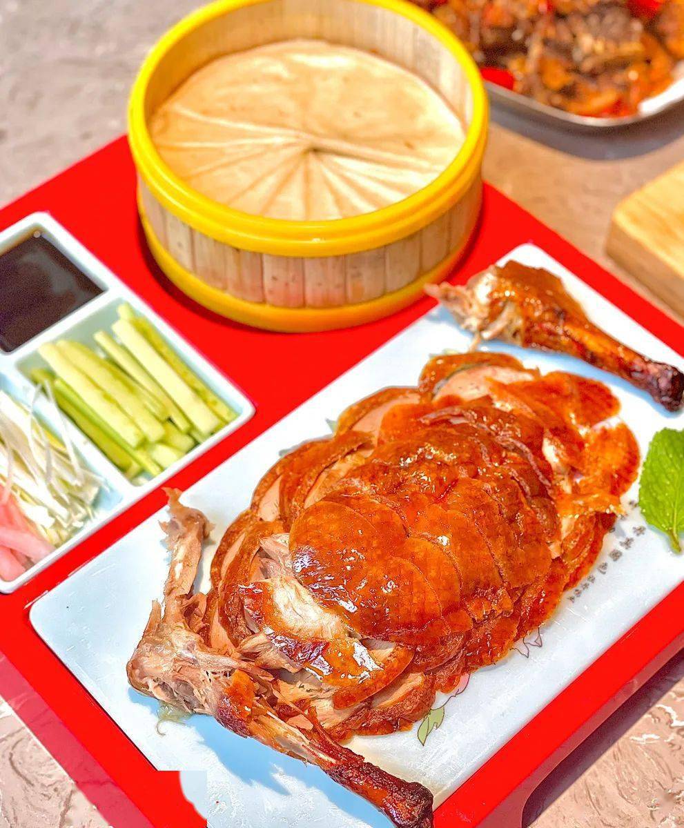 139元享「好聚全北京烤鸭」招牌特色3-4人餐!现烤现片,一鸭3吃!