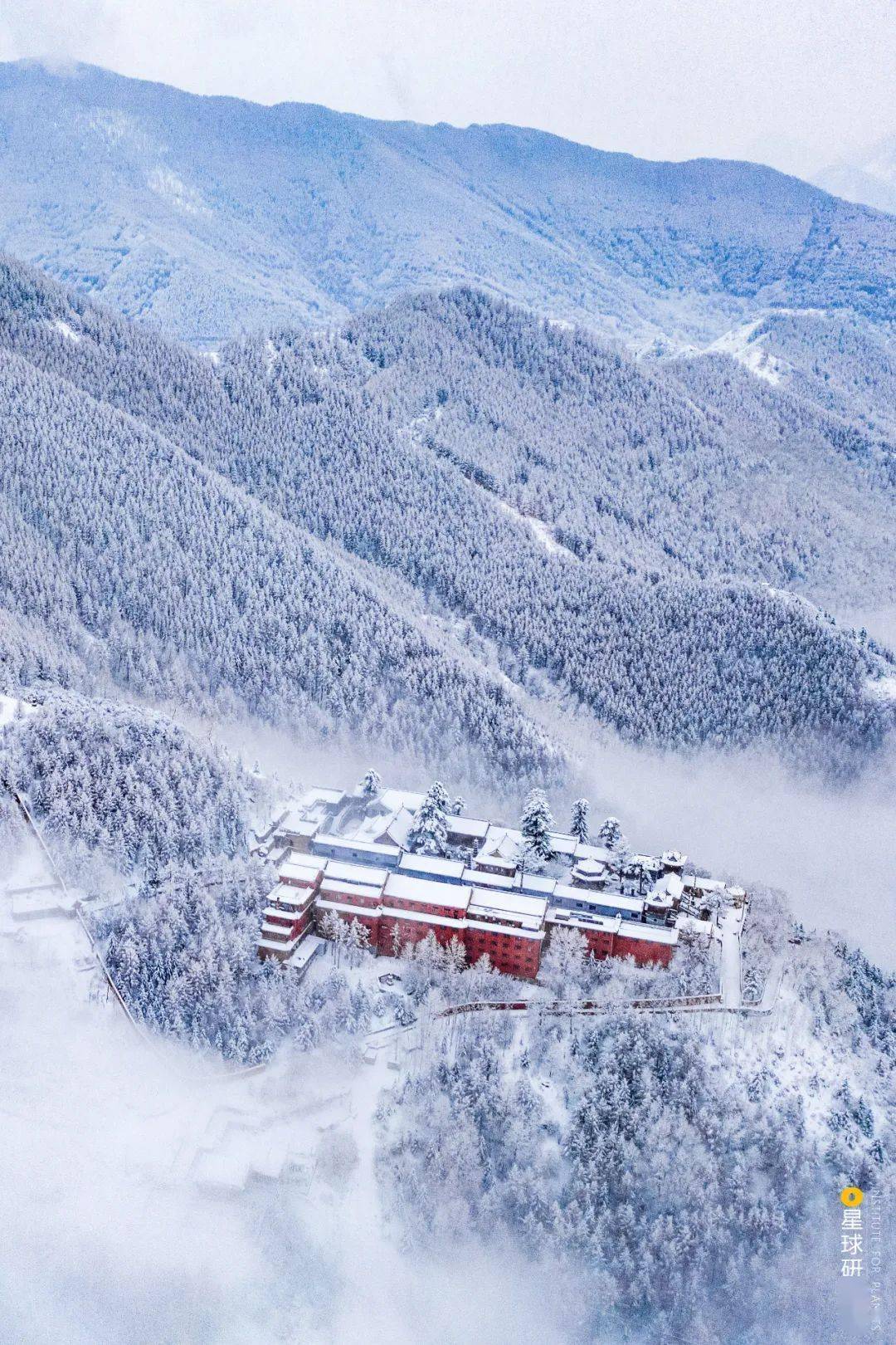 中国山野雪景地图_燕山_太行_秦岭