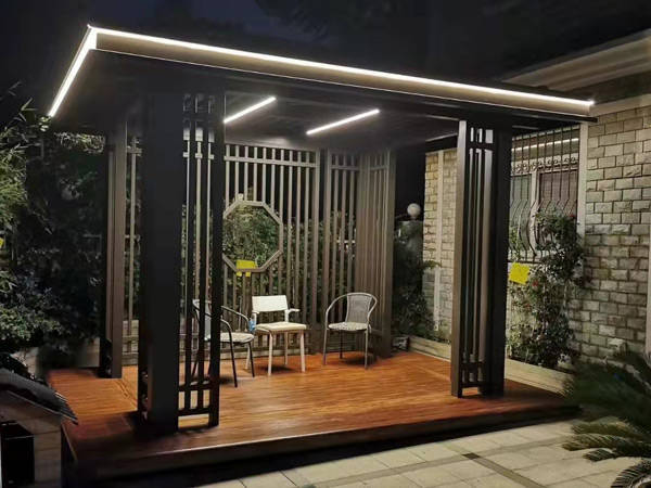 庭院装修,造一座新中式凉亭,效果太赞了!_保障_排水_能力