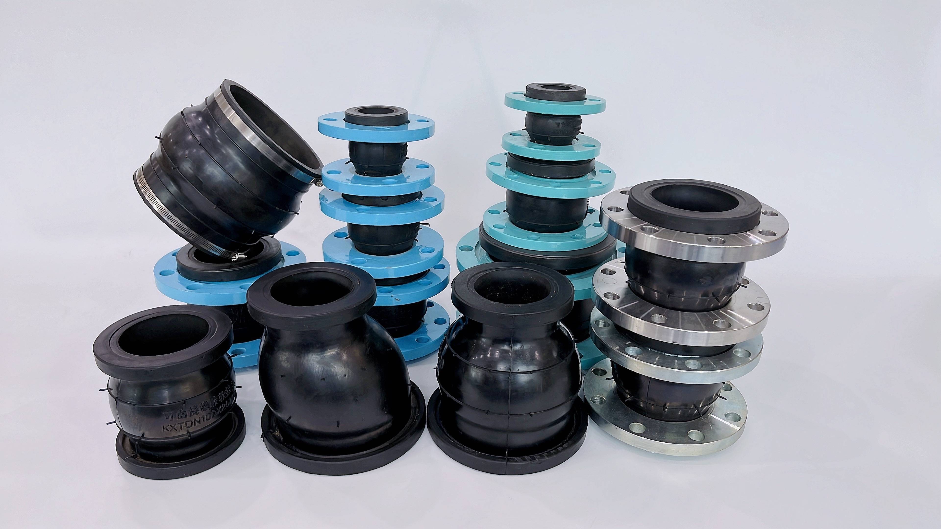 双球螺纹橡胶软接头 内螺纹风机盘管软接头_法兰_管道_产品