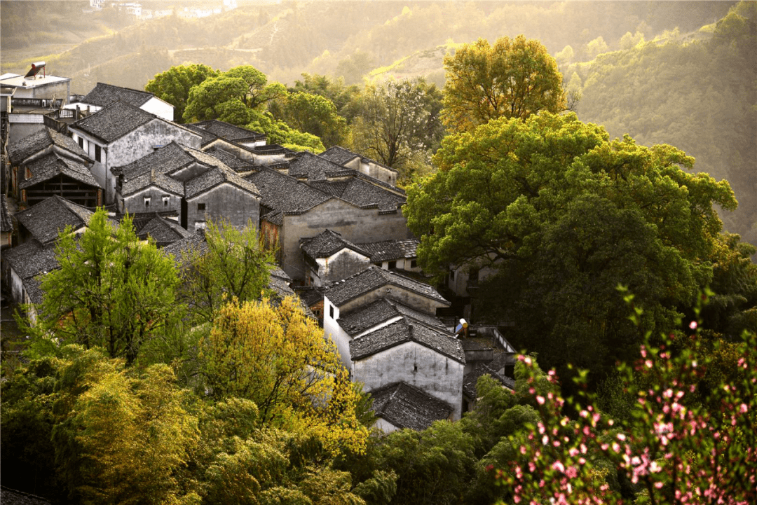 【皖南秋色】塔川,木梨硔,坡山村云海赏秋摄影之旅_徽州_黄山_村落