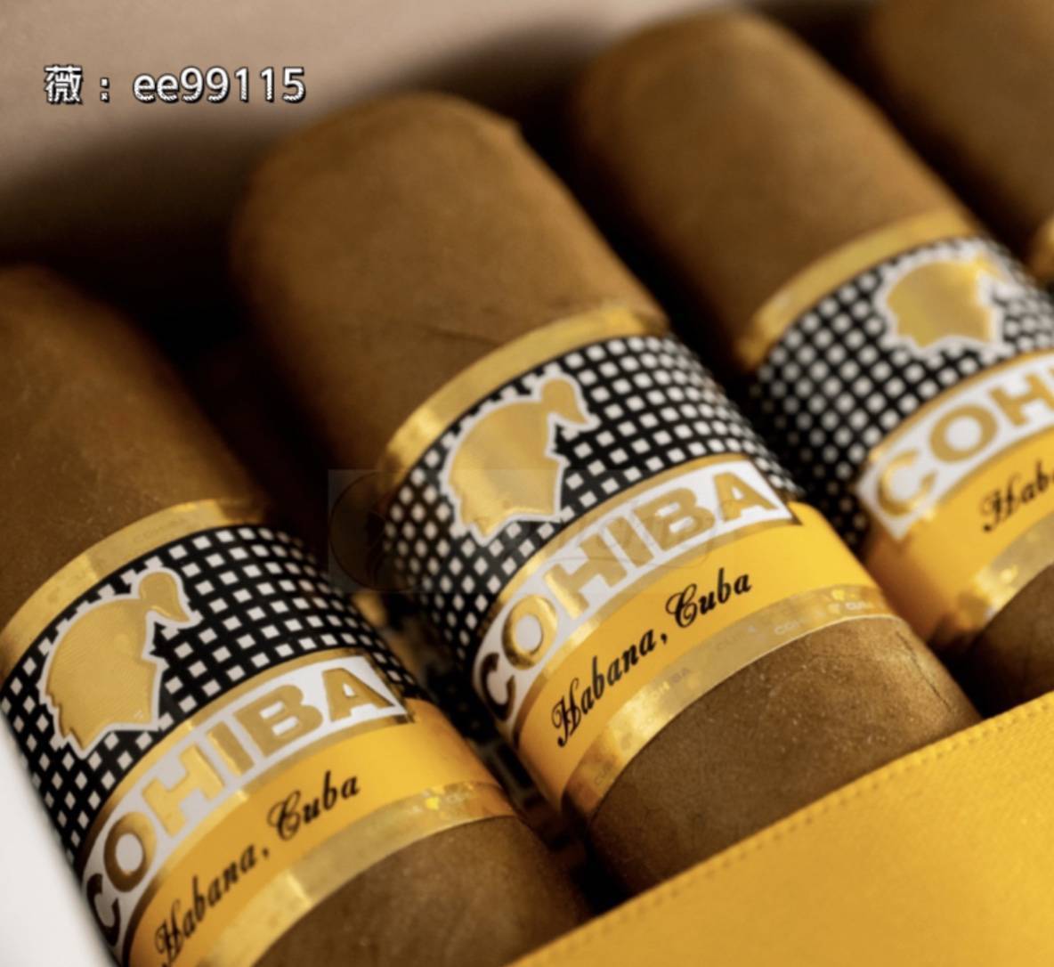古巴的高希霸限量版雪茄_烟草_手工_自然
