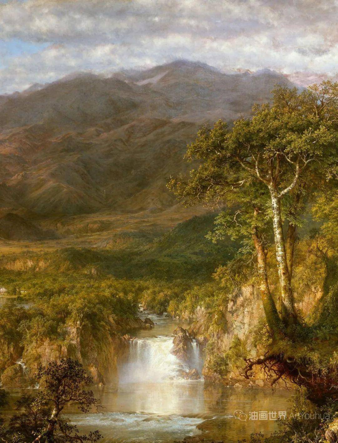 局部frederic edwin church弗雷德里克·埃德温·丘奇美国
