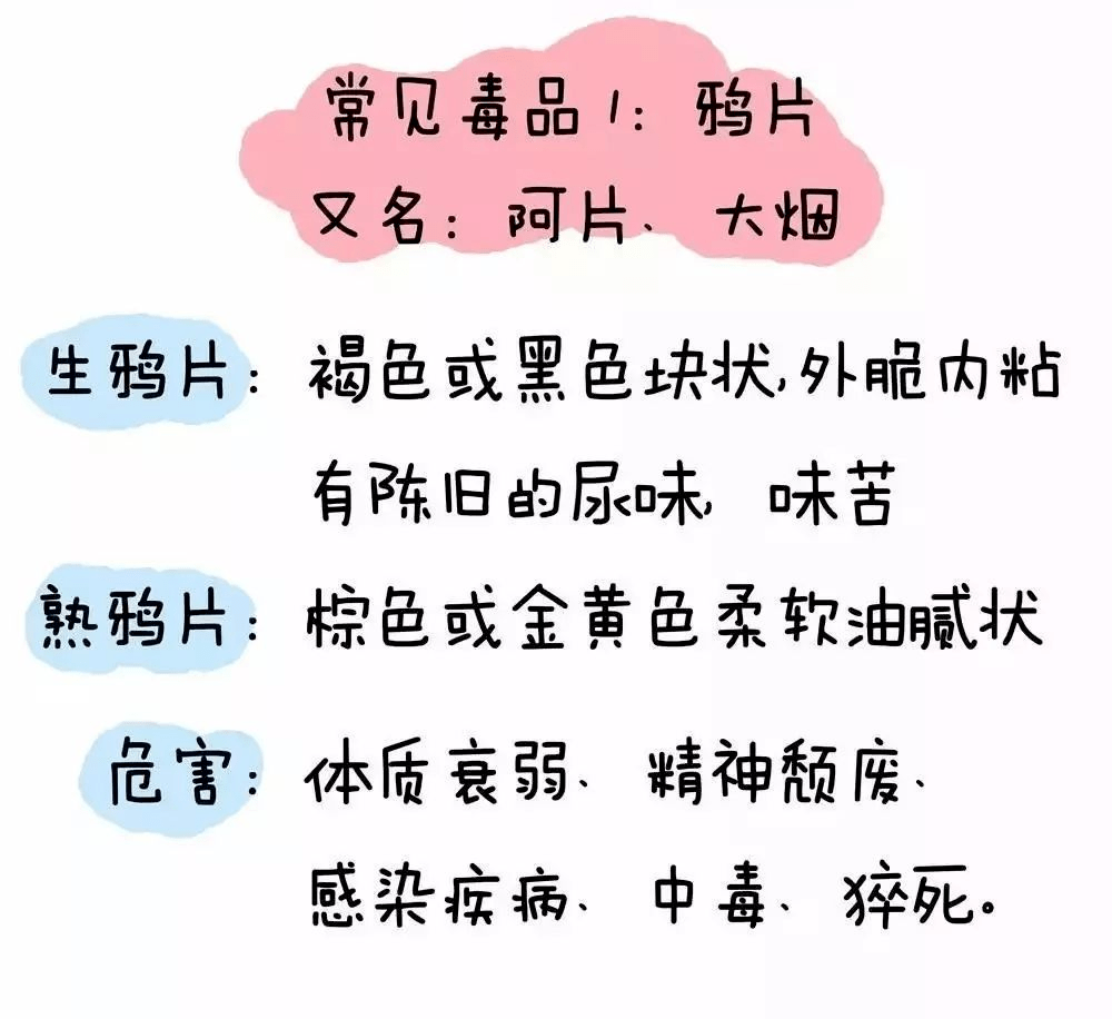 【禁毒宣传进万家】禁毒常识小课堂