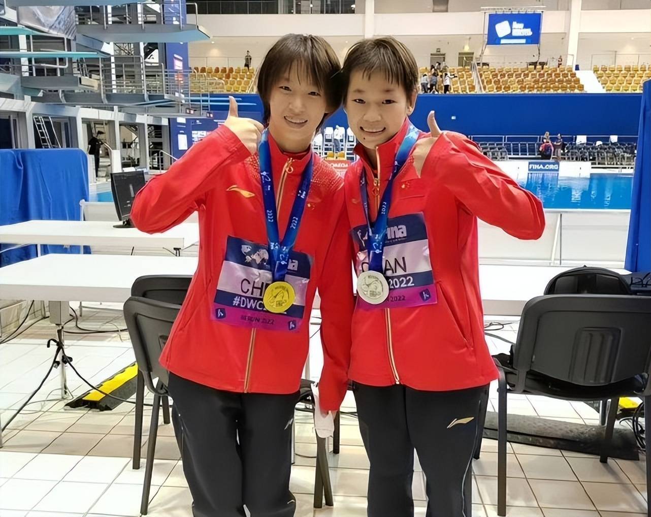 在刚结束的德国柏林世界杯上,全红婵夺得了女子双人