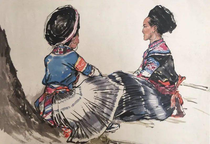 纪念丨深切缅怀胡勃先生_人物_工笔_教学