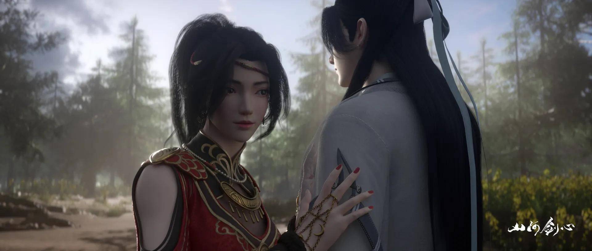 白茸《山河剑心》中女性角色的典范,人间清醒小牡丹_沈峤_晏无师