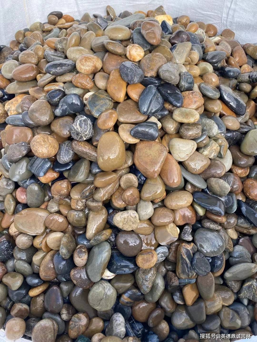 鹅卵石园林景观铺路造景常用石材_设计的_自然_庭院
