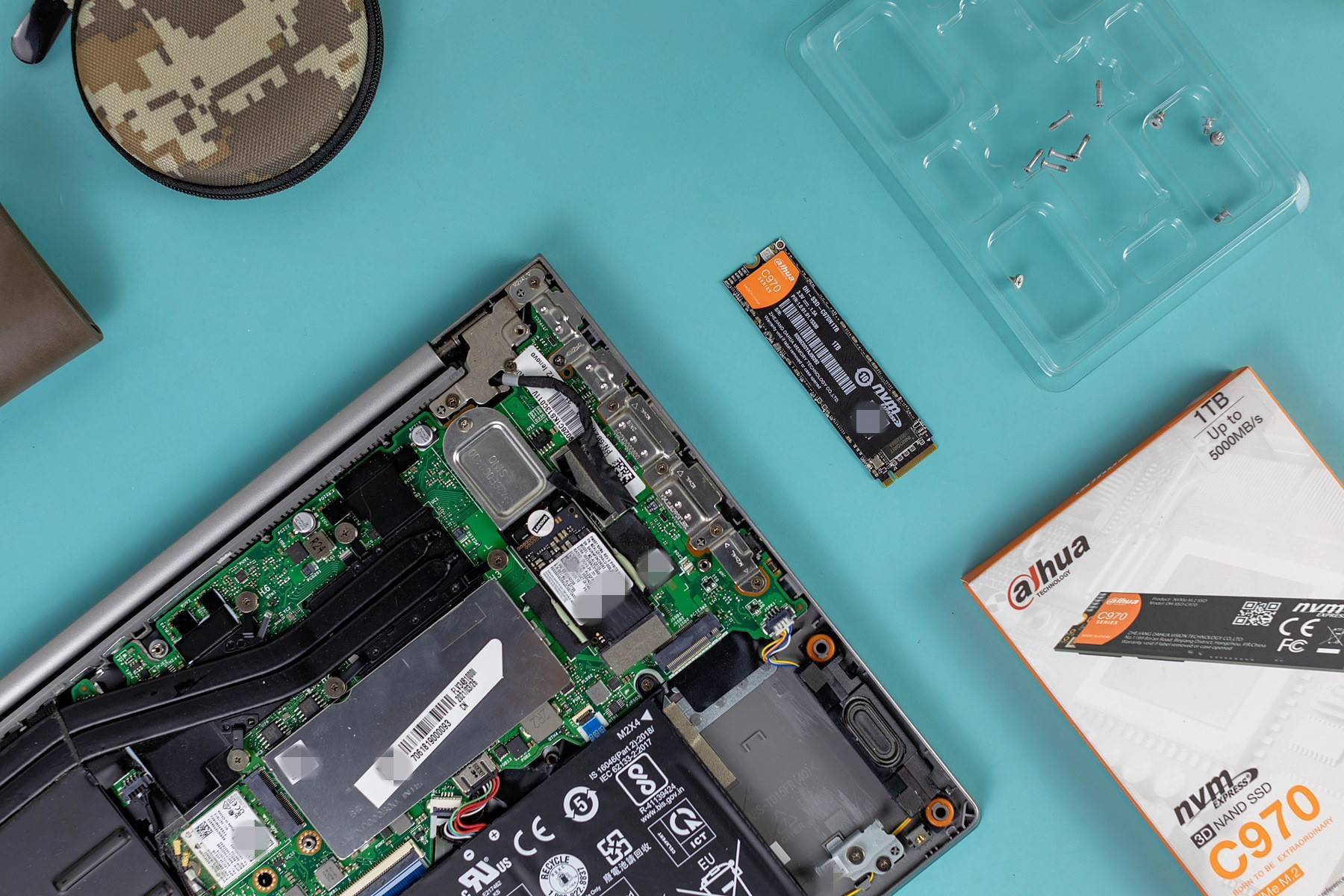 笔记本电脑换硬盘就这么简单,大华存储C970固态硬盘体验