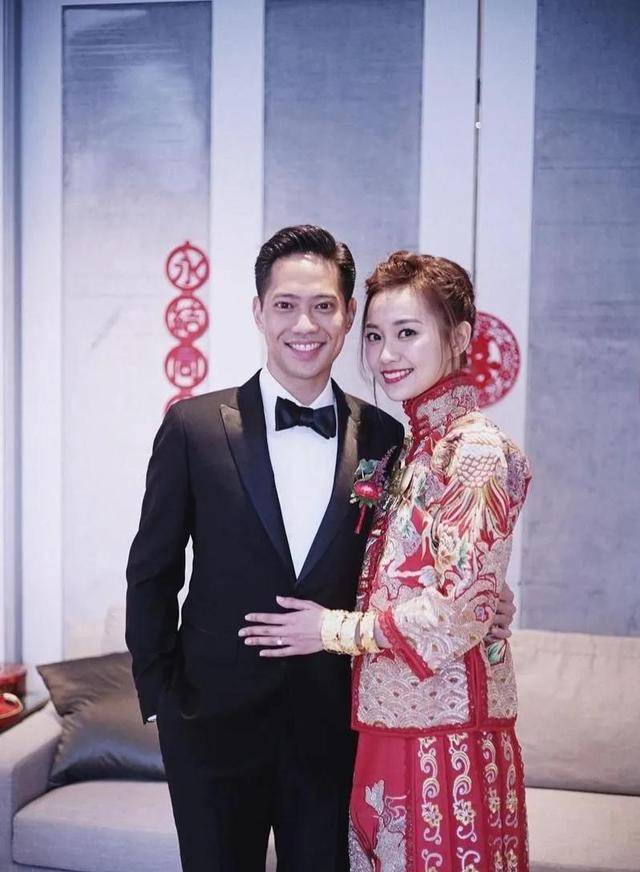 香港女星杨爱瑾和老公结婚,婚后育有一宝,一家三口生活幸福_郭永_感情