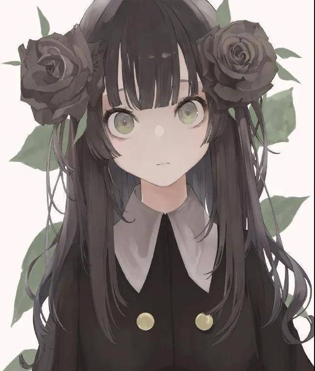 画师绘制二次元美少女,和植物风格融合起来,向日葵少女最呆萌_感觉