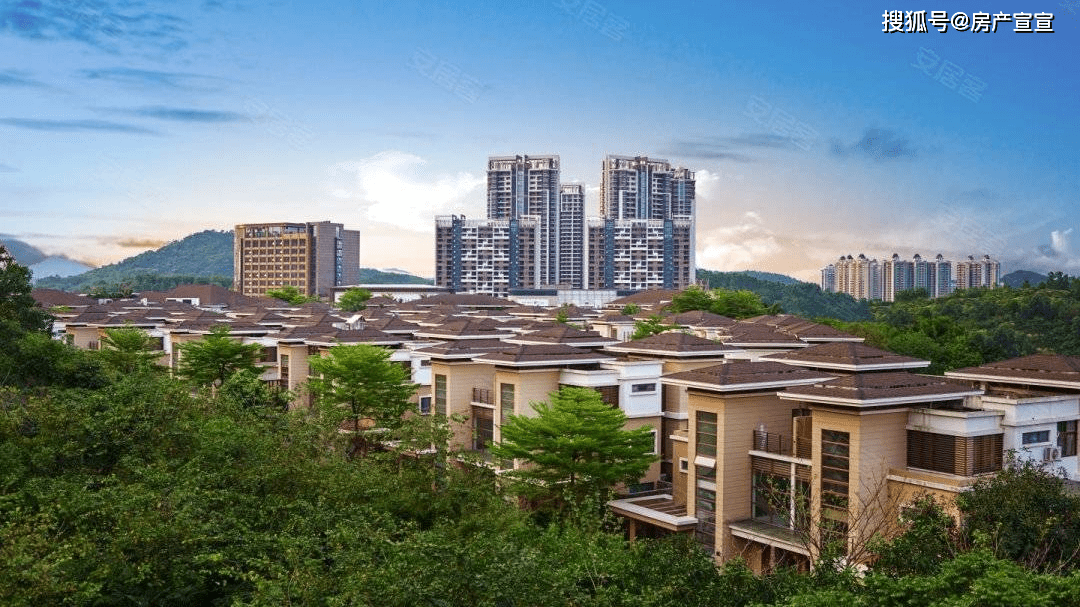 广州侨建御溪谷 增城双拼别墅 区位分析!