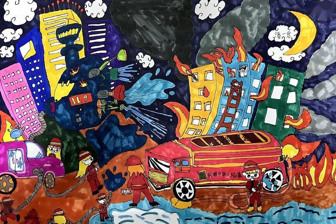 消防宣传月系列报道丨"我眼中的火焰蓝"优秀文艺作品展播(二)_岳阳市