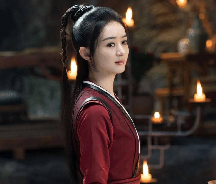 祝绪丹挑战女侠造型,高马尾又a又飒,这才是"周翡"该有的样子_演技