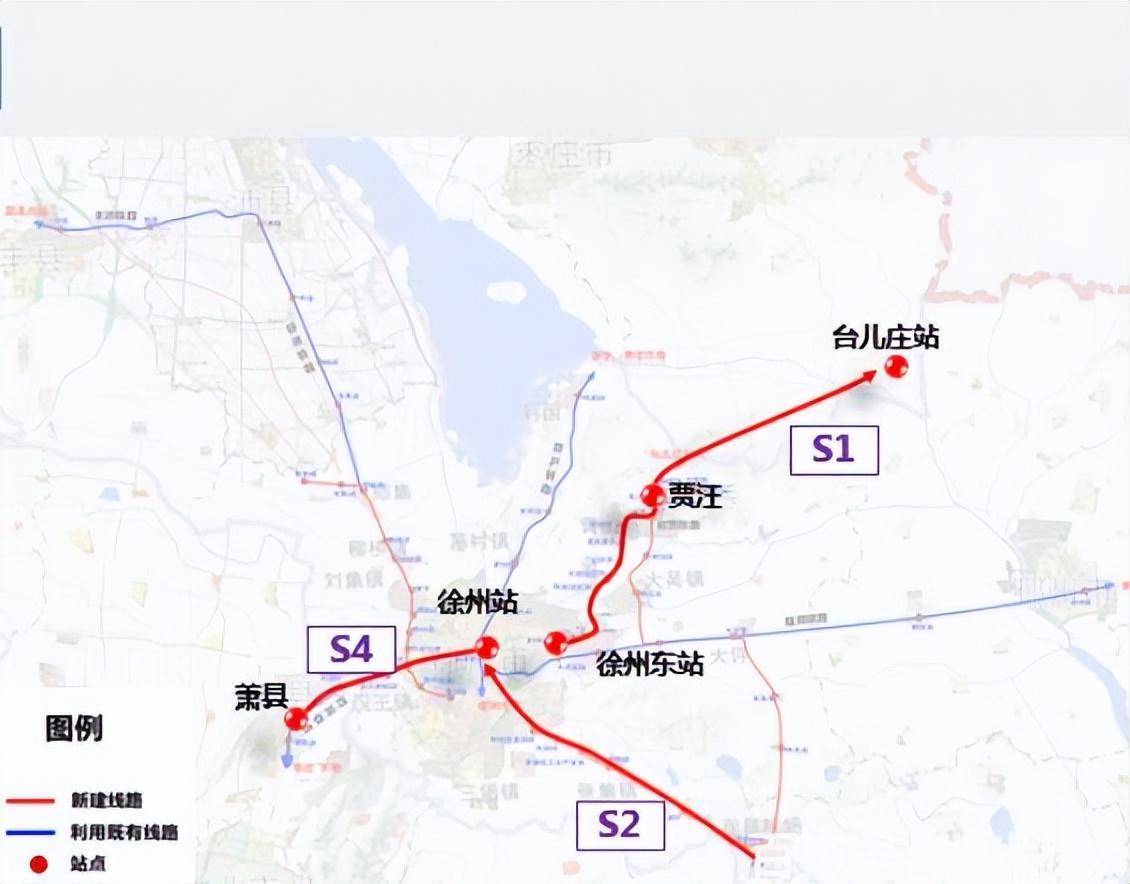 徐州到萧县s4线路线图图片