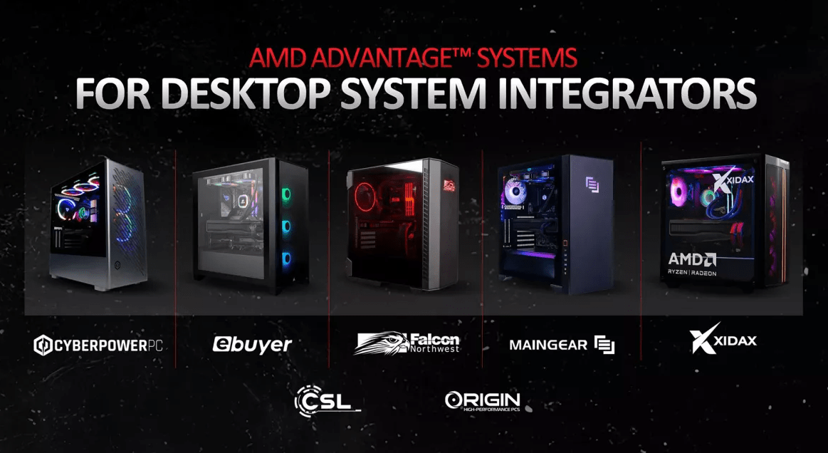 AMD Advantage 台式机计划配置要求公布