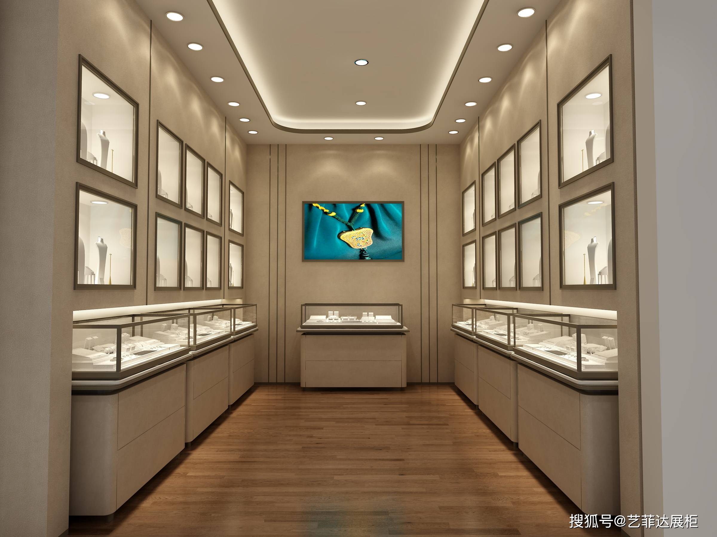 珠宝店设计的空间布局与三个空间密切相关_顾客_商品_销售