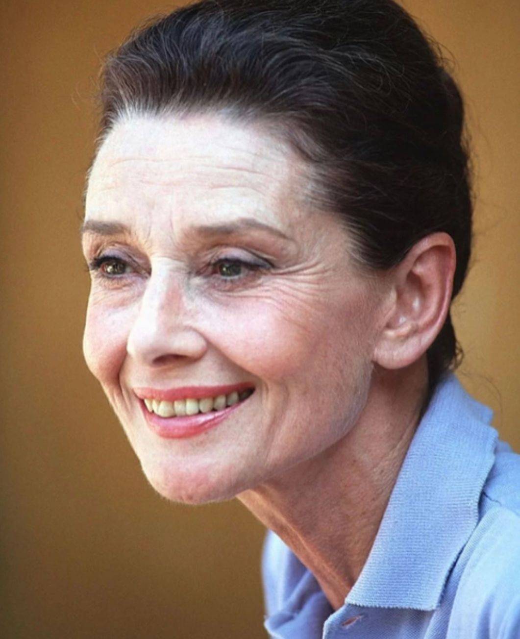 这些都是非常自然的现象,当你看到了晚年的奥黛丽赫本,就会深刻的明白