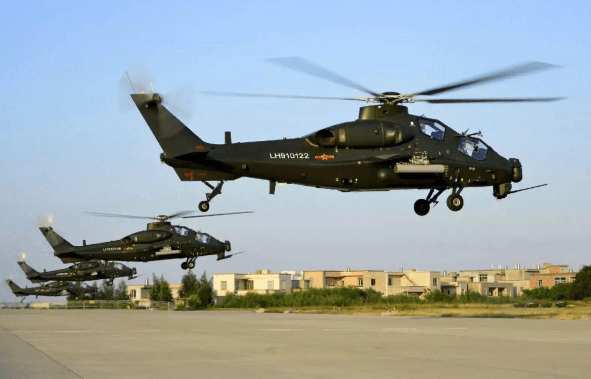 该旅下辖有至少2个直10武装直升机营,1个直19武装侦察直升机营和3个