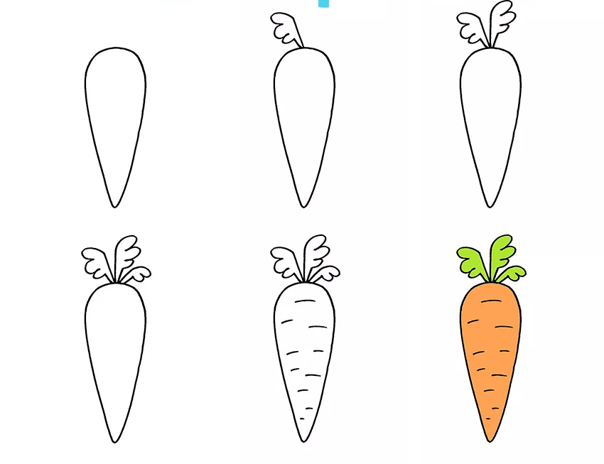 种萝卜简笔画图片