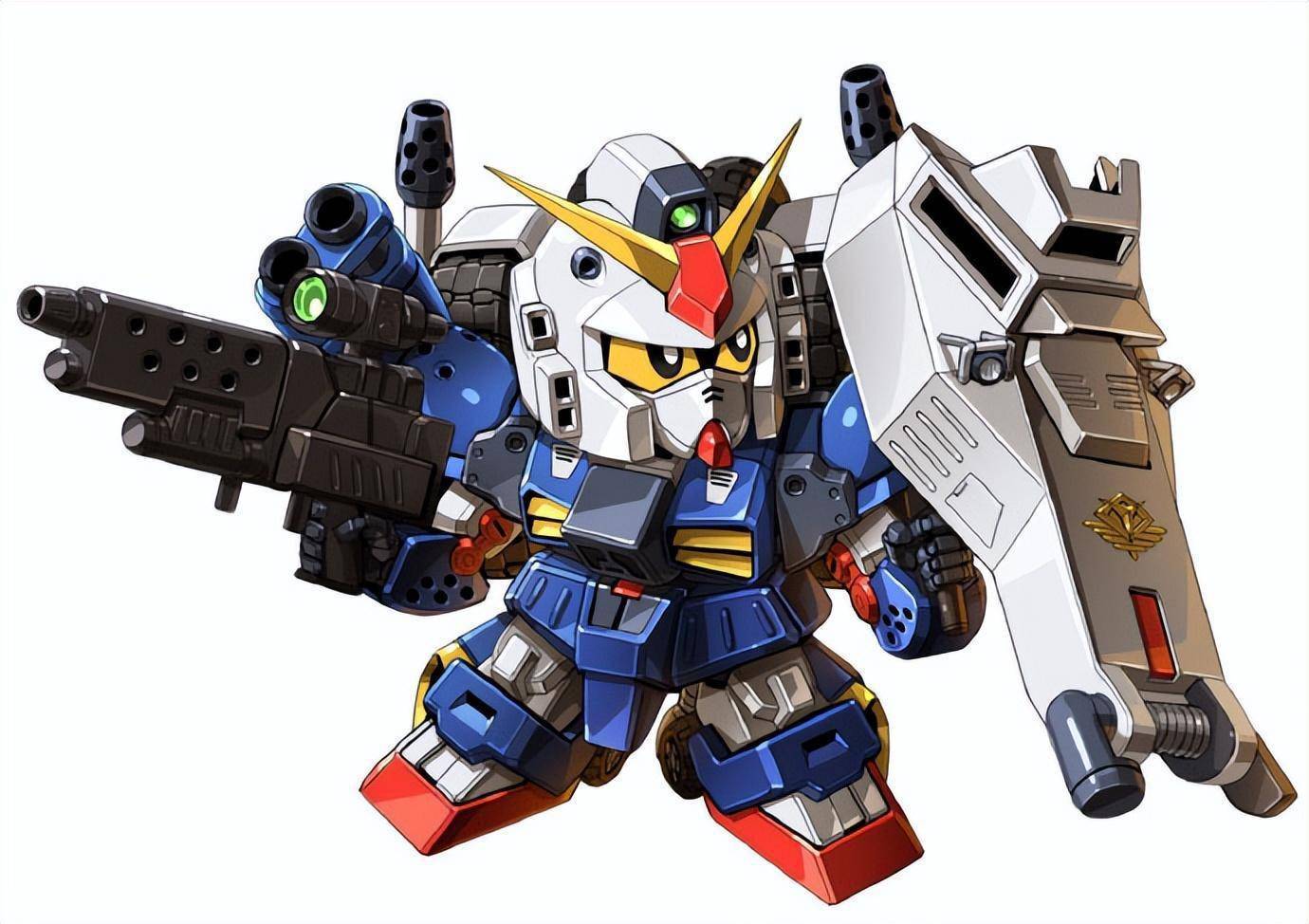 12张q版高达周边机体插画,大家喜欢哪张?