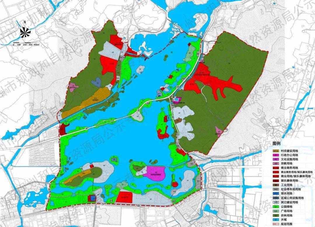 湘湖单元控规公示,打造赋有东方韵味与天堂风华的国家旅游度假区_规划