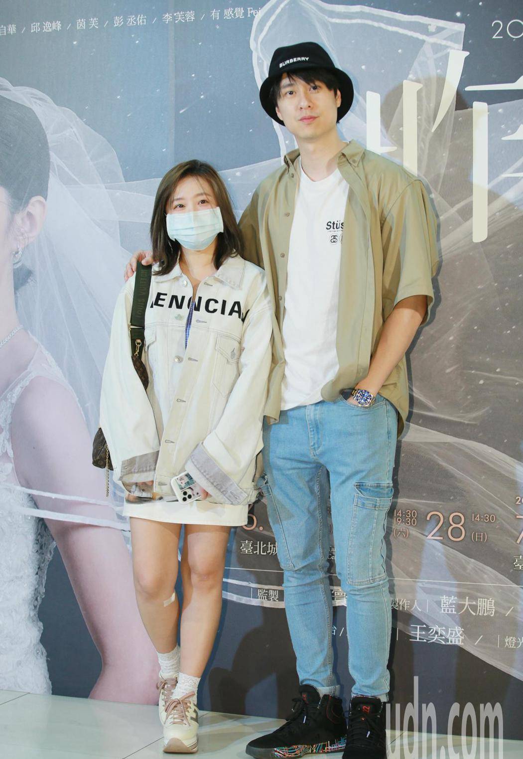 《这群人》中的成员郑茵声,与男友刘书宏因拍戏结缘,爱的高调,不仅一