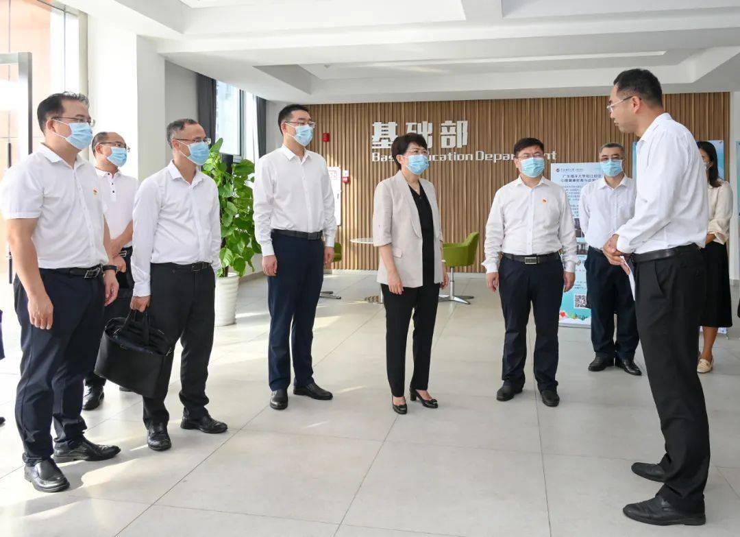 冯玲到广东海洋大学阳江校区调研并宣讲党的二十大精神_教育_建设