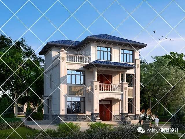 25套三层农村别墅自建房,复式客厅流行款农村自建别墅_生活_设计_的