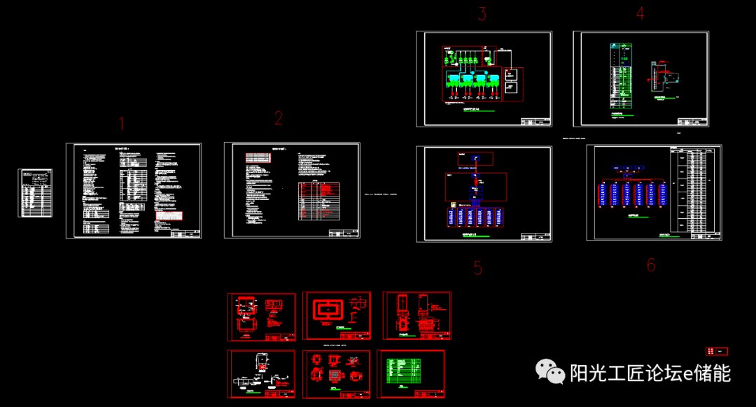 图纸丨10kv接入2mwh预制舱式储能项目设计图_阳光_公众_论坛