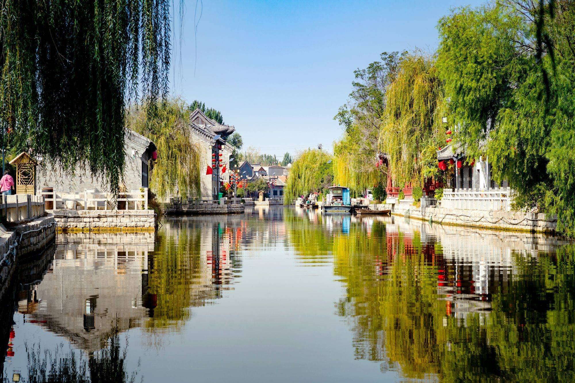 山东济宁南阳古镇,被誉为中国运河第一古镇,充满了江南风情