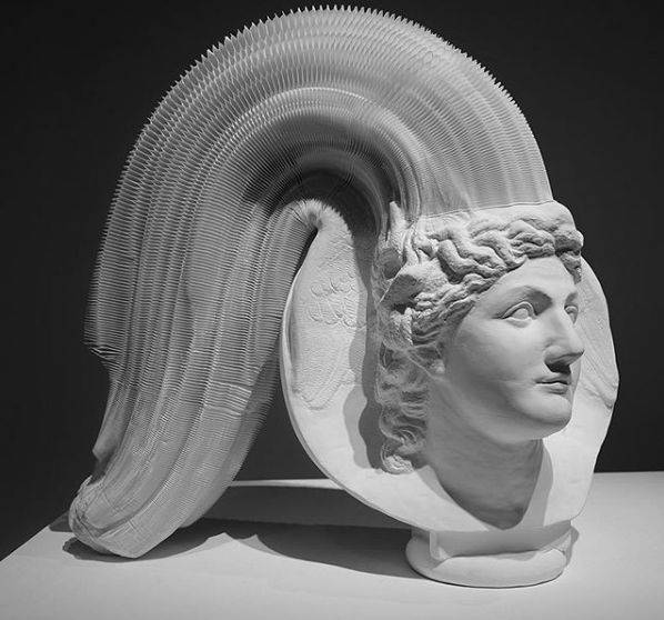 流动的雕塑_李洪波_纸张_金属