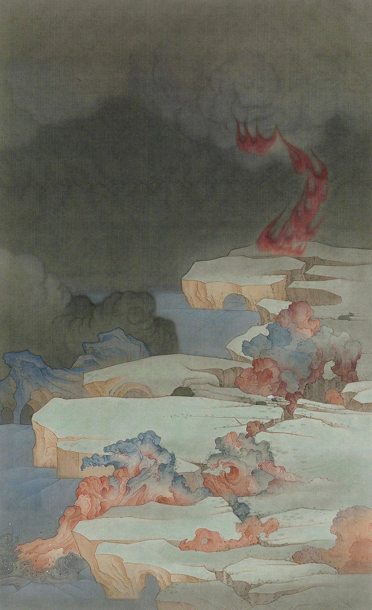 作品名称地缝 镜框作者:郝量创作年代:2014年作尺寸:117×71cm04藏家