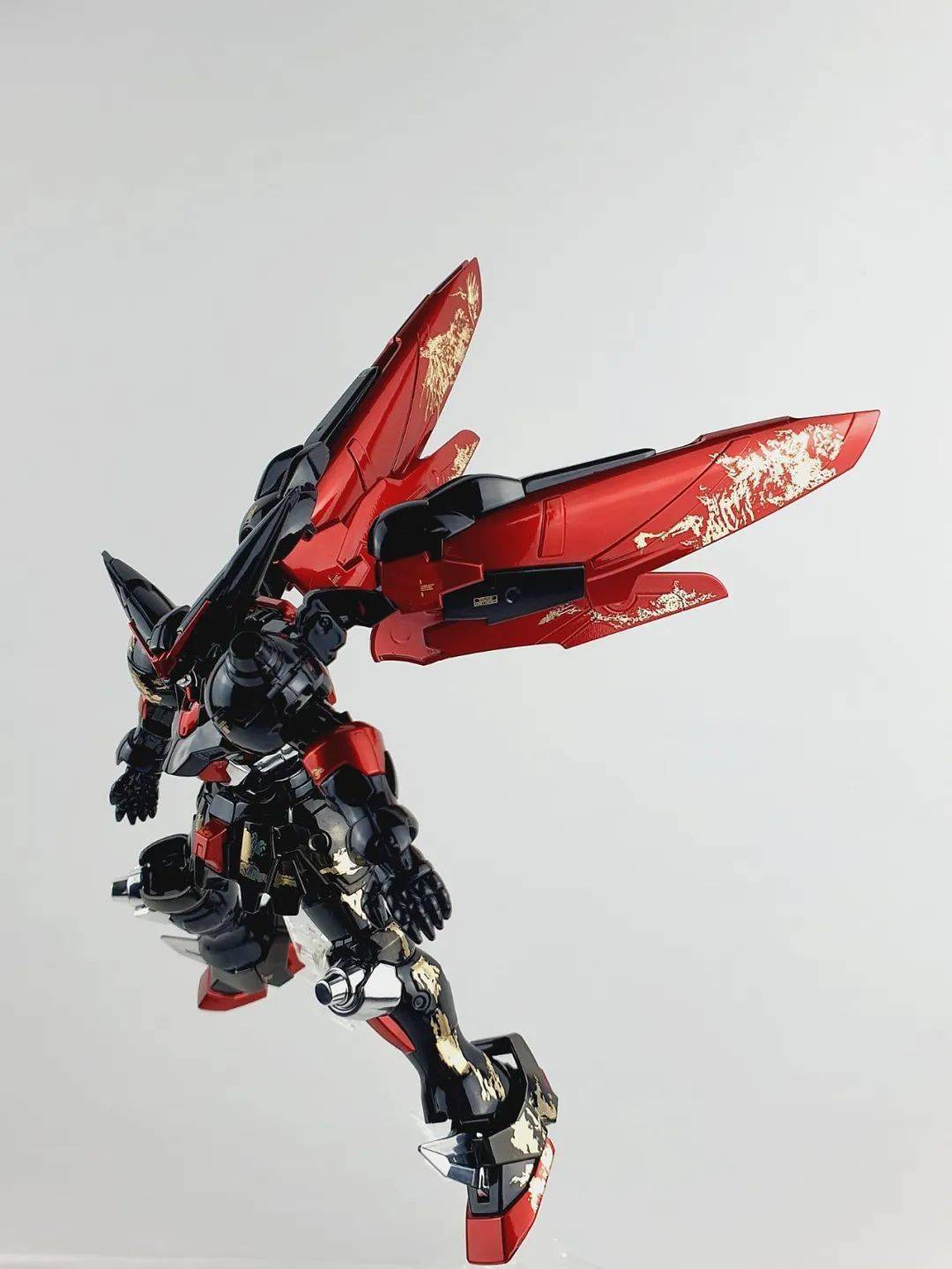 亮光涂装!尊者高达,神高达,风云再起