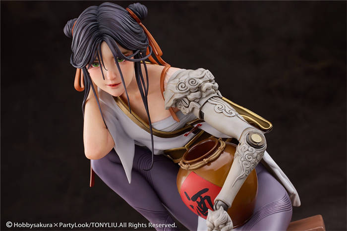 潮趣:机械古风女性角色 梅 手办 十分洒脱